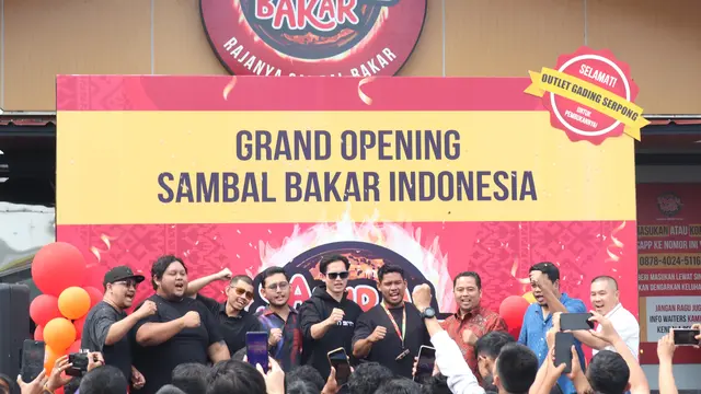 Jadi Outlet Ke-23, Flagship Store Restoran Khas Sambal Bakar Gading Serpong Tawarkan Beragam Keistimewaan.
