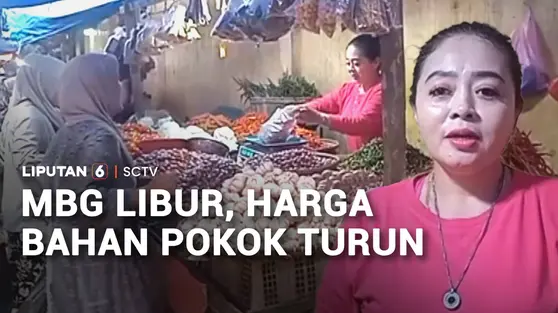 MBG Libur, Harga Bahan Pokok Turun