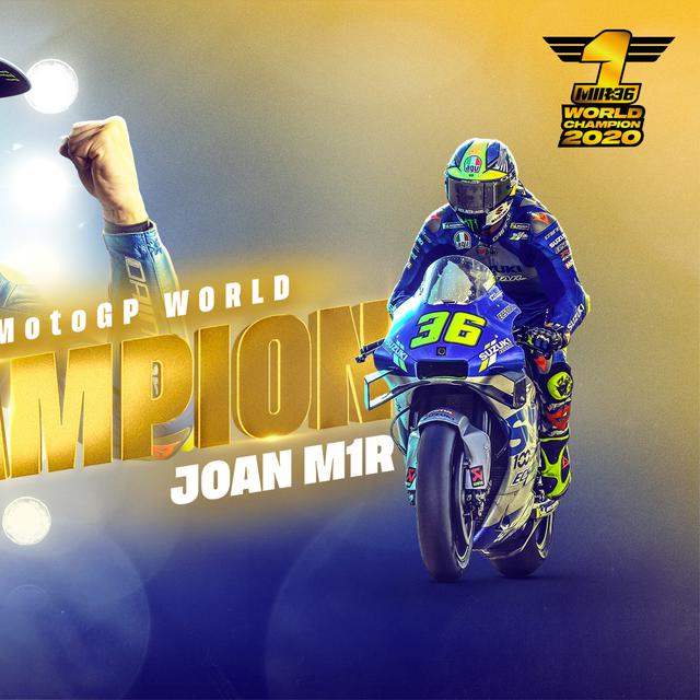 Joan Mir Juara Dunia Motogp Suzuki Dapat Kado Di Usia 100 Tahun Bola Liputan6 Com