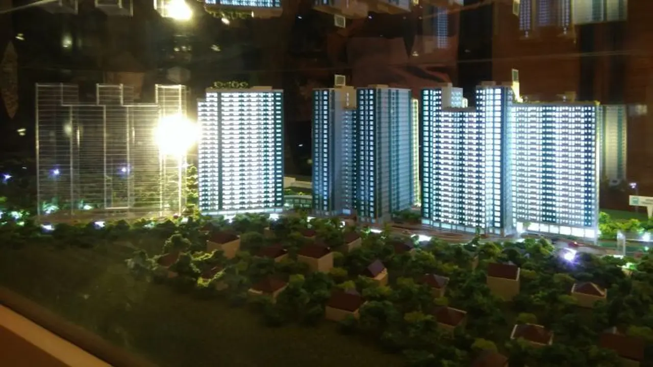 Proyek Serpong Garden Apartment di Cisauk, Serpong, Tangerang. (Foto: Muhammad Rinaldi)
