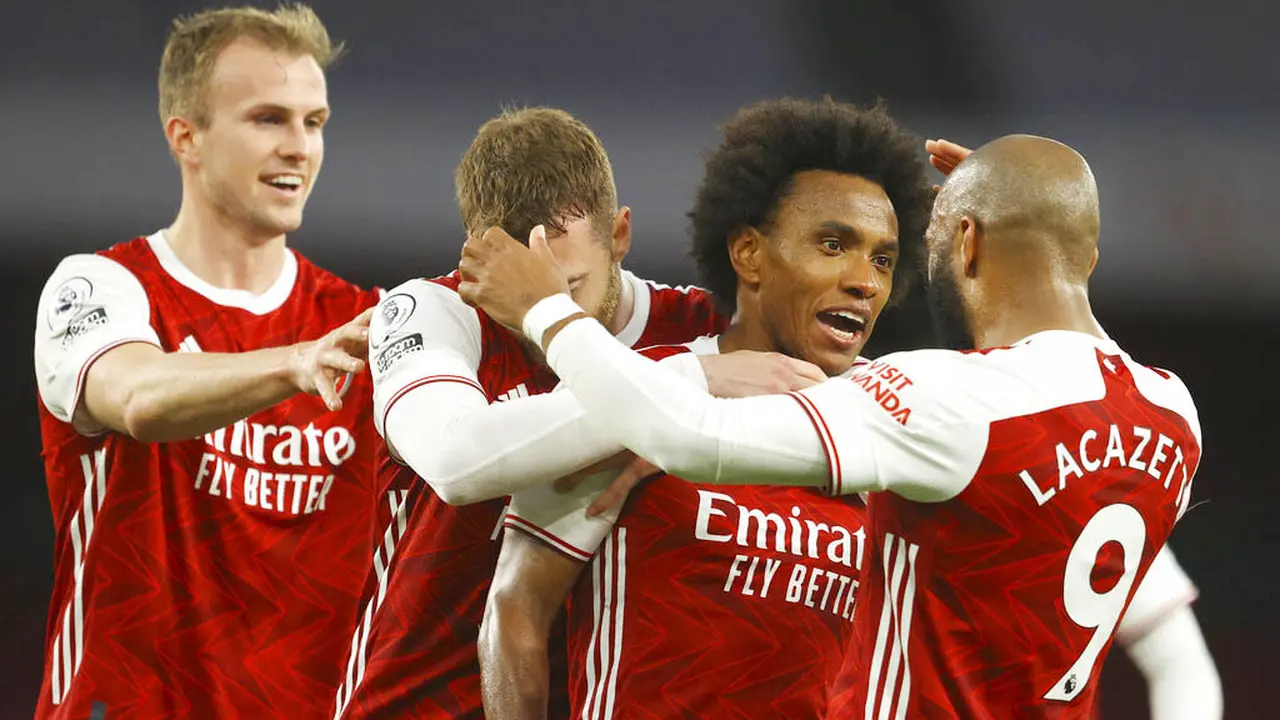 FOTO: Menang Meyakinkan Atas WBA, Arsenal Hanya Bertengger di Peringakat 9 Liga Inggris