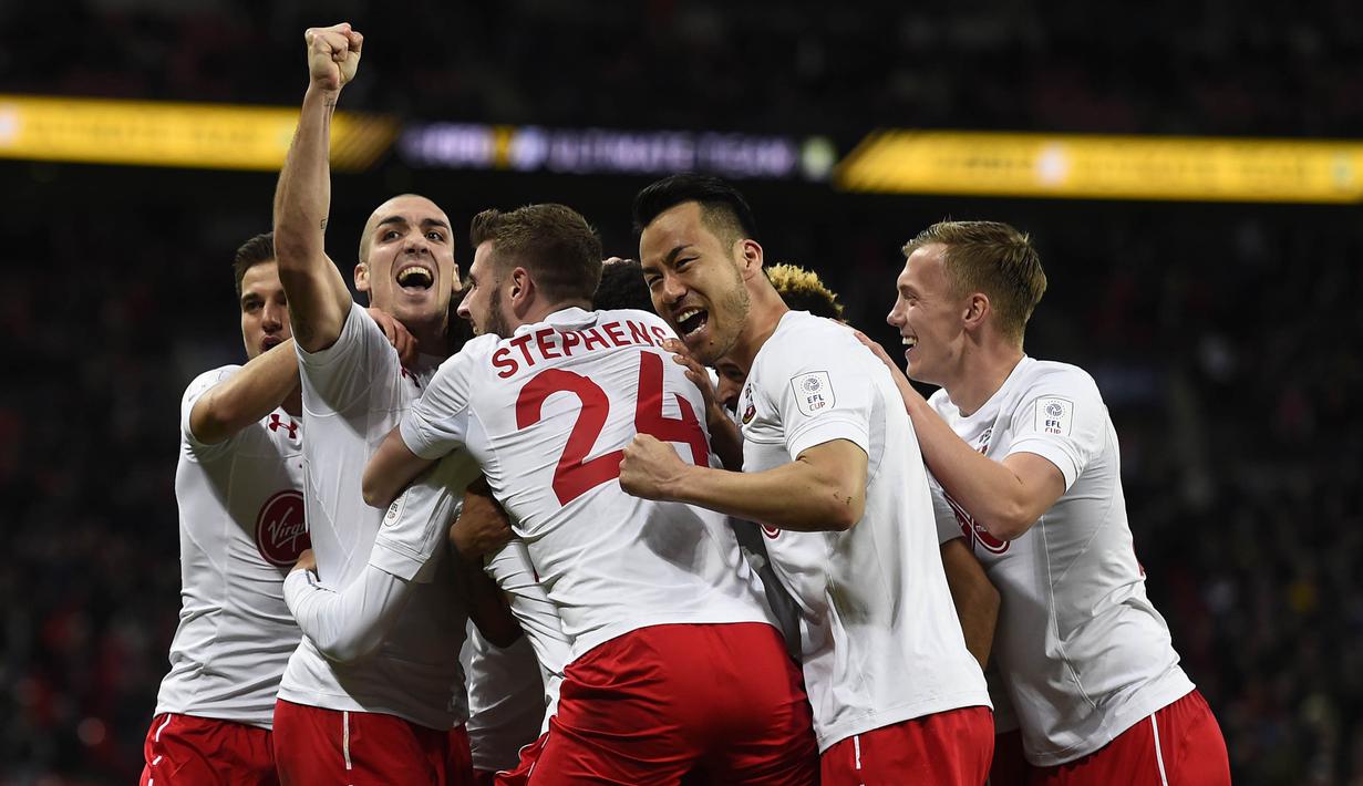 8. Southampton - 12 Menang 10 Seri 16 Kalah - 46 Poin. (EPA/Will Oliver)