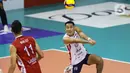 Dengan hasil ini, Indonesia menempati peringkat kedua klasemen sementara SEA V League 2023. (Liputan6.com/Helmi Fithriansyah)