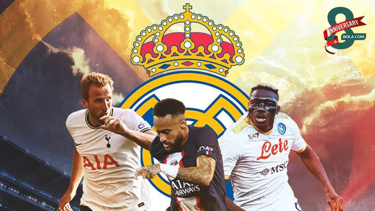 Real Madrid - Rumor Transfer Real Madrid: Harry Kane, Neymar, Victor Osimhen