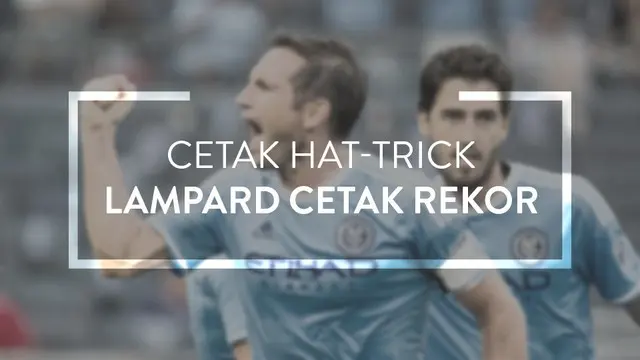 Lampard berhasil mencetak 3 gol pada laga NYCFC melawan Colorado Rapids. Dengan torehan itu, ia membuat rekor baru untuk NYCFC di MLS.