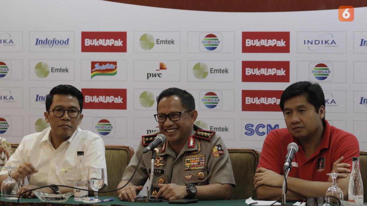 Konferensi Pers Jelang Final Piala Presiden 2018