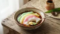 Resep Bubur Sumsum Pelangi yang Lembut Antigagal