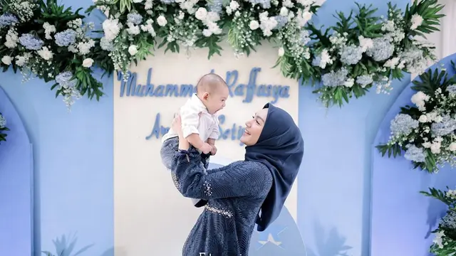 Potret Akikah Raffasya Arshaka Anak Kedua Melody Prima. (Sumber: Instagram/melodyprima)