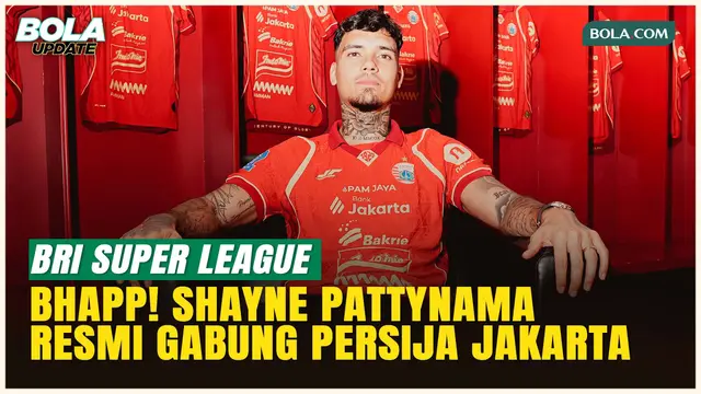 Ambisi Juara Makin Nyata, Persija Jakarta Rekrut Shayne Pattynama, Kontrak 2,5 Musim ke Depan!