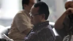 Dirjen Otonomi Daerah Kemendagri Djohermansyah Djohan diperiksa sebagai saksi kasus suap Pilkada Lebak dengan terdakwa Gubernur Banten nonaktif Ratu Atut Chosiyah di Gedung KPK, Jakarta, Jumat (24/10/2014) (Liputan6.com/Johan Tallo)