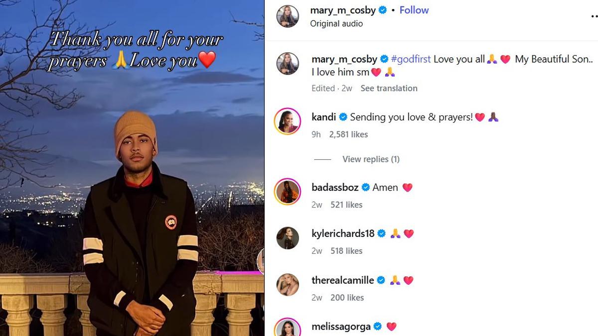 Robert Cosby Jr. Meninggal Dunia di Usia 23 Tahun, Diduga Akibat Overdosis