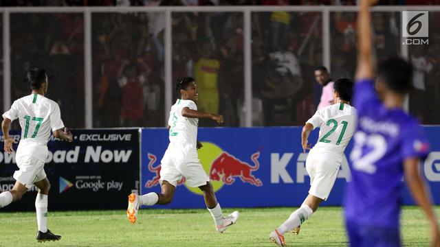 Kualifikasi Piala AFC U-16 2020, Indonesia Bungkam Filipina