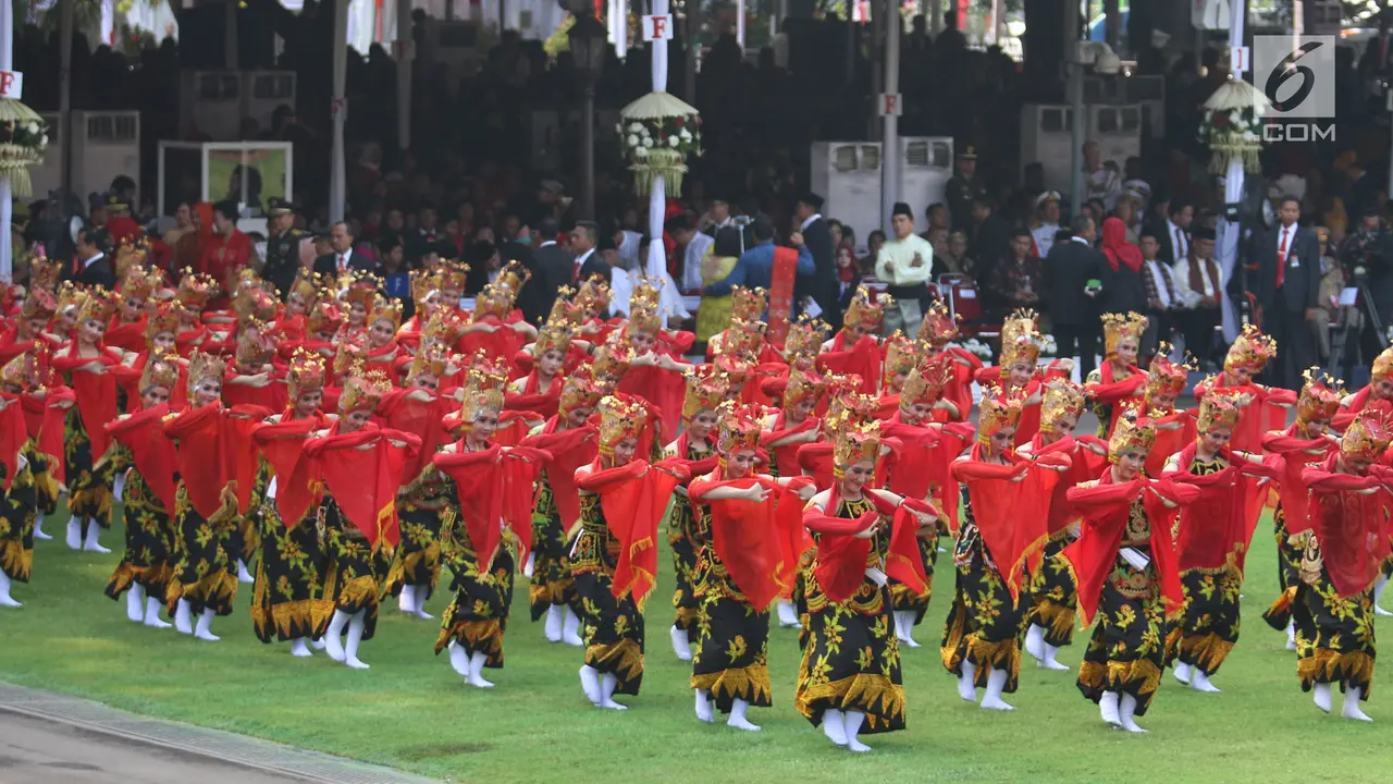 Kemerdekaan Indonesia-Tarian Jejer Kembang