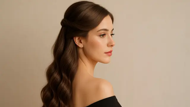 Model Rambut Panjang Wisuda Modern dan Elegan