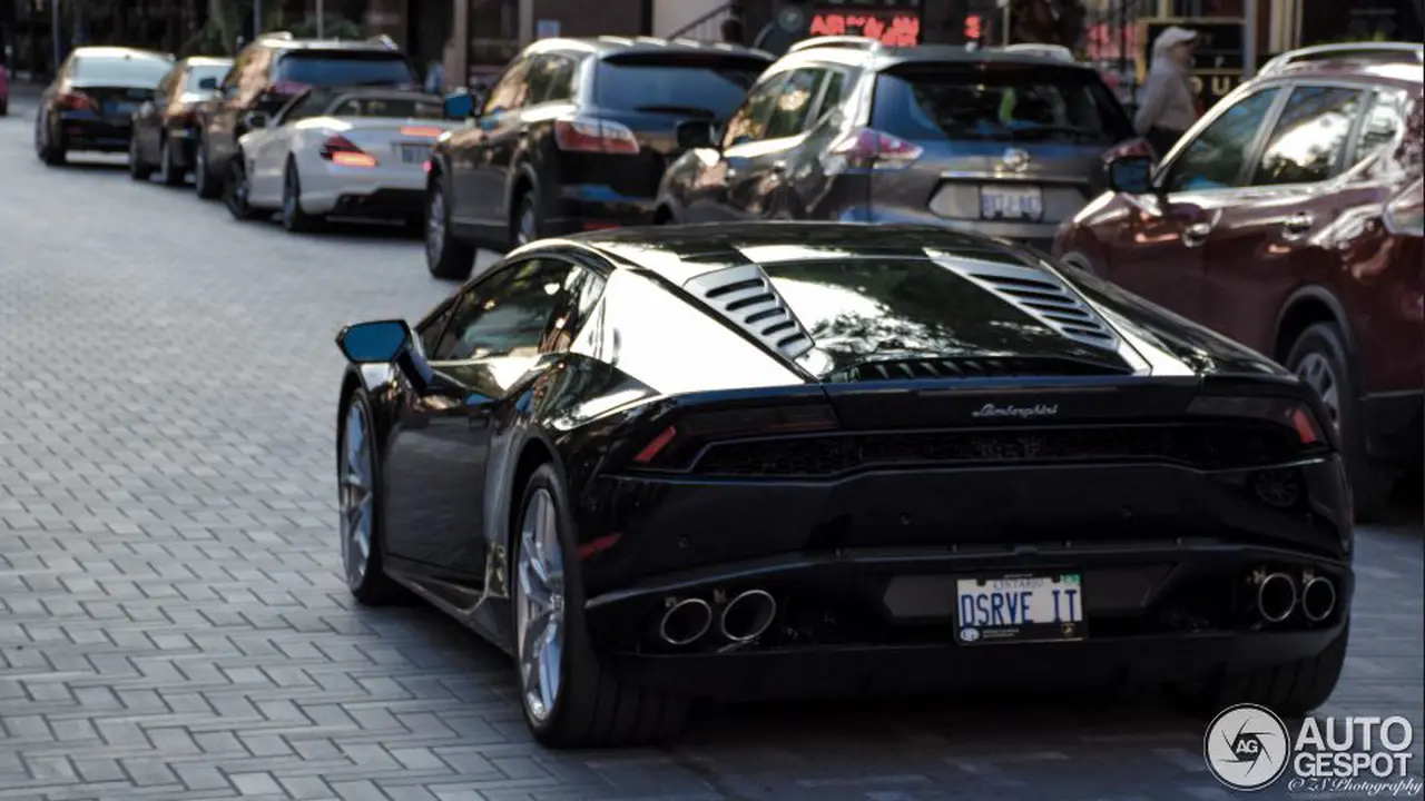 Pemilik Lamborghini Huracan Gunakan Plat Nomor Sombong