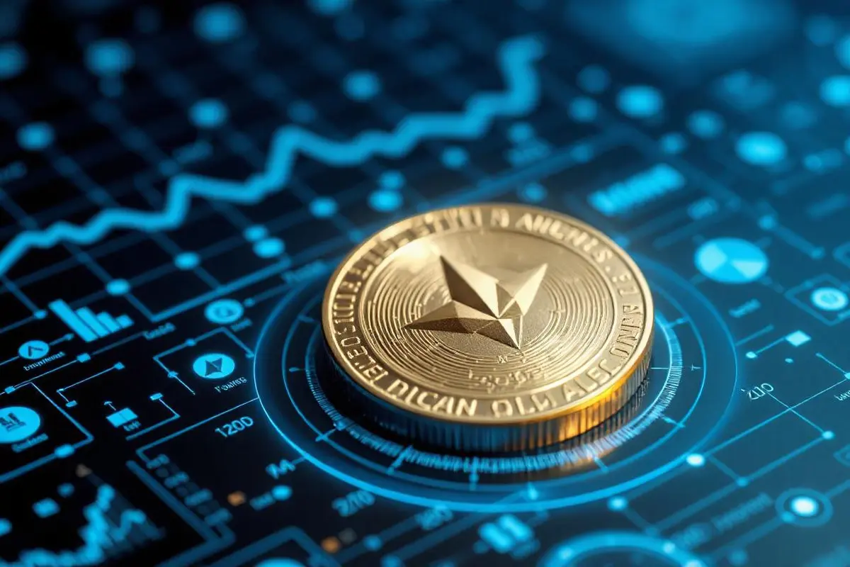 Aset digital kripto Cardano (ADA). (Foto by AI)