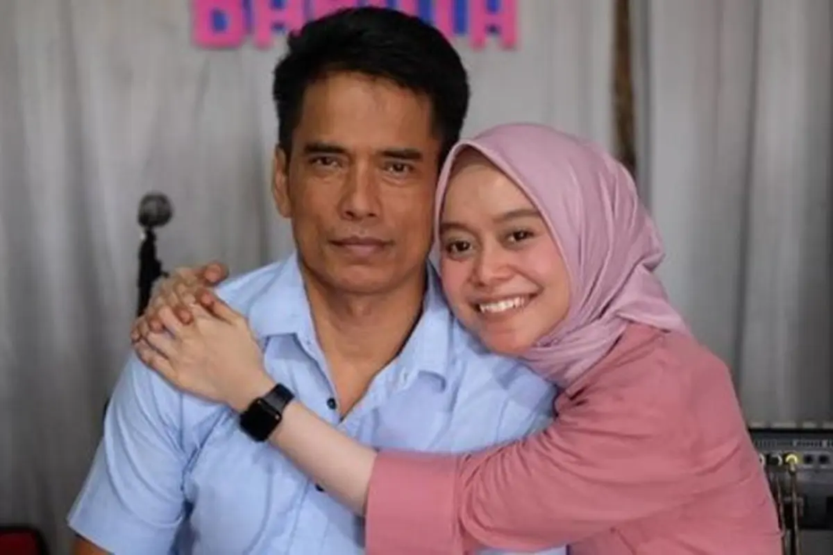 Lesti Kejora dan ayahnya