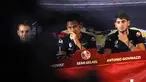 Pembalap Indonesia yang berlaga di ajang Formula 3 Eropa, Sean Gelael (tengah) mengadakan jumpa pers di Jakarta, (12/8/2014). (Liputan6.com/Miftahul Hayat)