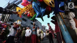 Lokasi ini rutin digunakan untuk salat Id setiap tahunnya. (Liputan6.com/Angga Yuniar)