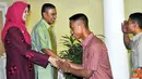 
Citizen6, Surabaya: Tujuan diadakannya Open House untuk bersilaturahmi dengan keluarga besar prajurit Pasmar-1. (Pengirim: Budi Abdillah)
