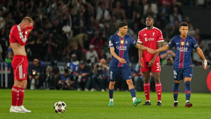 PSG vs Liverpool: Les Parisiens Amankan Keunggulan 2-0 di Parc des Princes