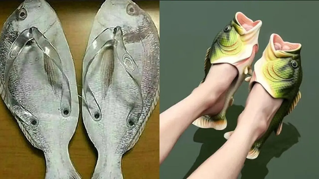 6 Sandal Bentuk Ikan Ini Unik Banget, Anti-mainstream