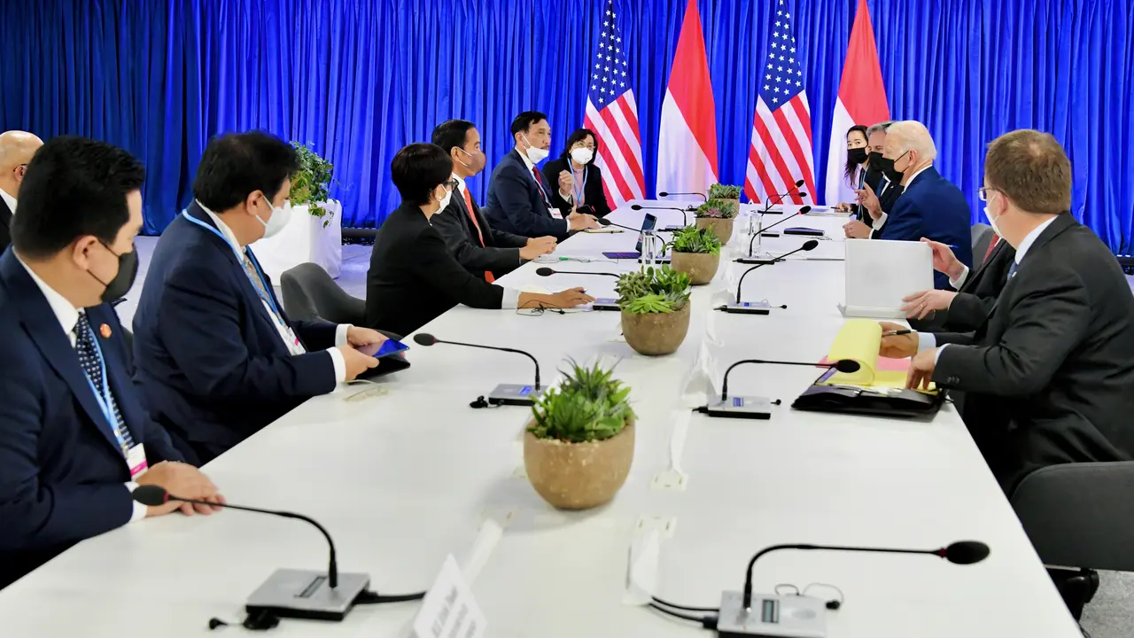 Presiden Joko Widodo (Jokowi) menghadiri rangkaian acara High Level Segment KTT COP26 di Glasgow-Skotlandia, pada 1-2 November 2021. Dok Kemenko