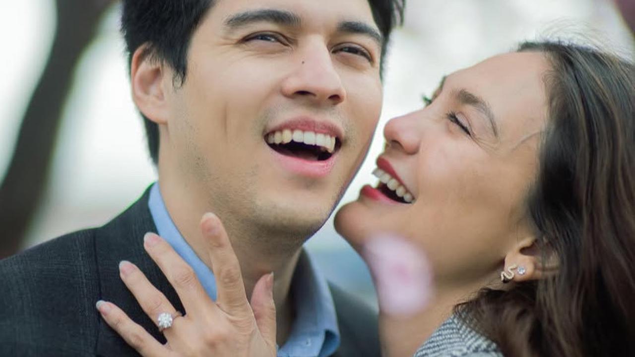 Potret Gaya Luna Maya saat Dilamar Maxime Bouttier