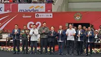 Menteri Pemuda dan Olahraga (Menpora) Dito Ariotedjo optimistis cabang olahraga taekwondo Indonesia bakal mendapat kesempatan untuk bersaing di Olimpiade Los Angeles 2028 mendatang. (Liputan6.com/Pramita)