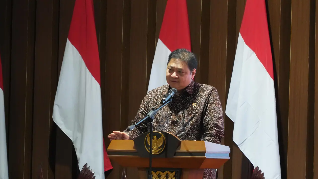 Menteri Koordinator Bidang Perekonomian Airlangga Hartarto
