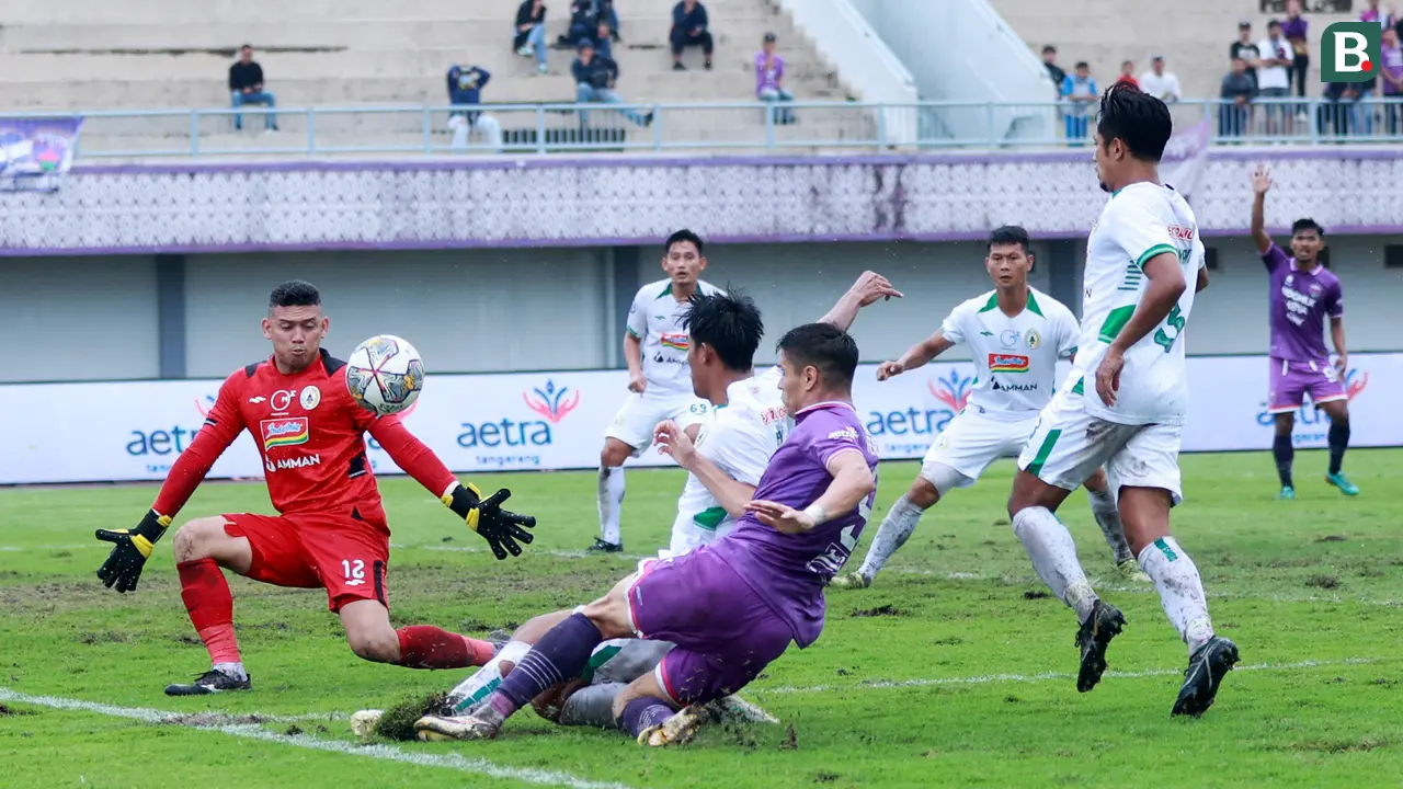 Foto: Debut Manis Luis Duran, Persita Tangerang Tumbangkan PSS Sleman di BRI Liga 1