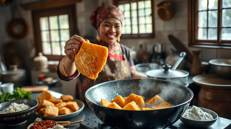 Cara Buat Tempe Mendoan yang Gurih dan Renyah - Feeds Liputan6.com