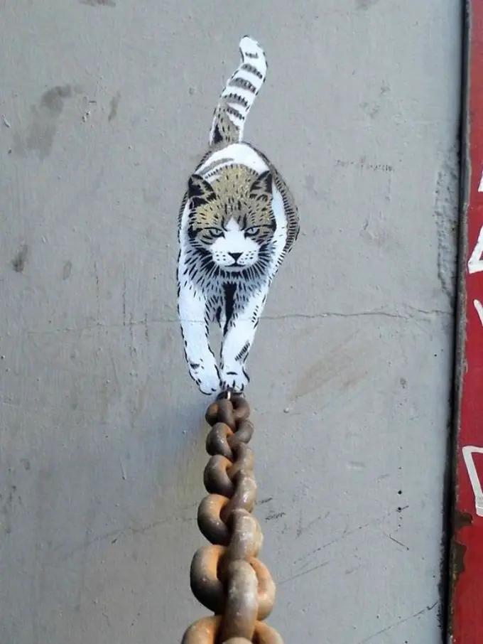 [Bintang] 10 Seni Visual Jalanan yang Digambar di Tempat yang Tepat