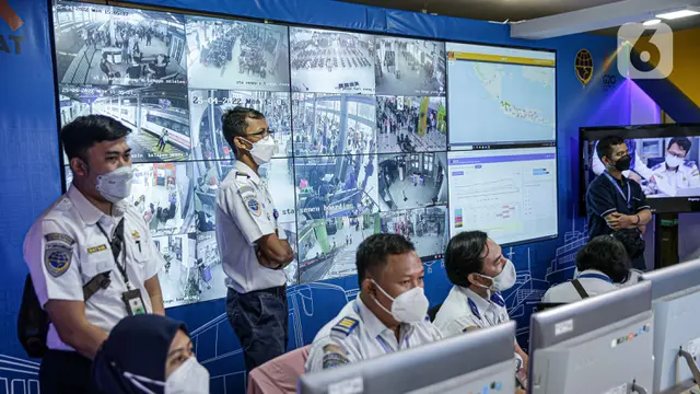 Melihat Lebih Dekat Command Center Arus Mudik Lebaran 2022