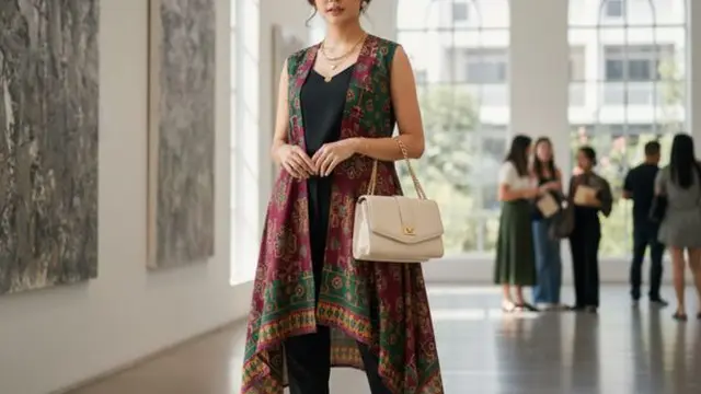 Model Atasan Batik Wanita Elegan Tunik