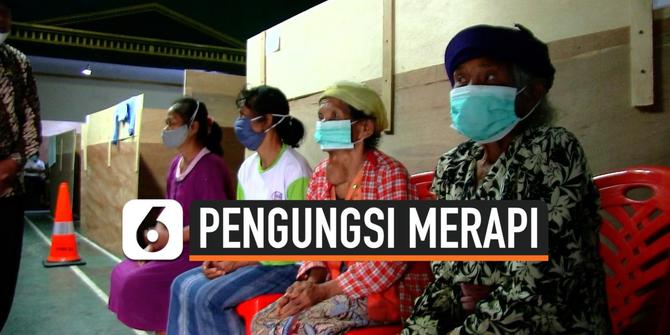 VIDEO: Erupsi Merapi, Pengungsi Lansia Kekurangan Pampers