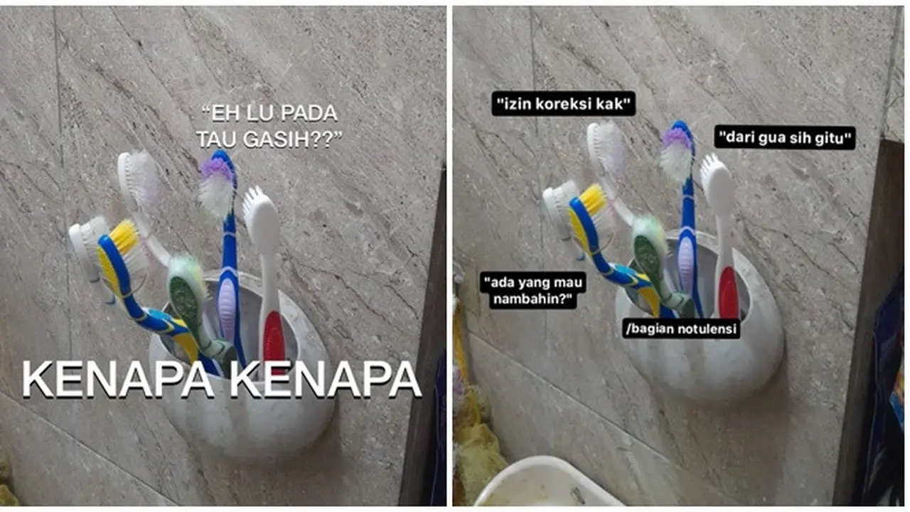 6 Meme Kocak Sikat Gigi Bak Sedang Rapat Ini Bikin Ngakak,