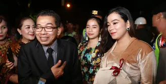 Aktor sekaligus pelawak Indonesia Jarwo Kwat ternyata juga mendapat undangan dari Presiden Joko Widodo dalam acara pernikahan putri semata wayangnya, Kahiyang Ayu dan Bobby Nasution. (Adrian Putra/Bintang.com)