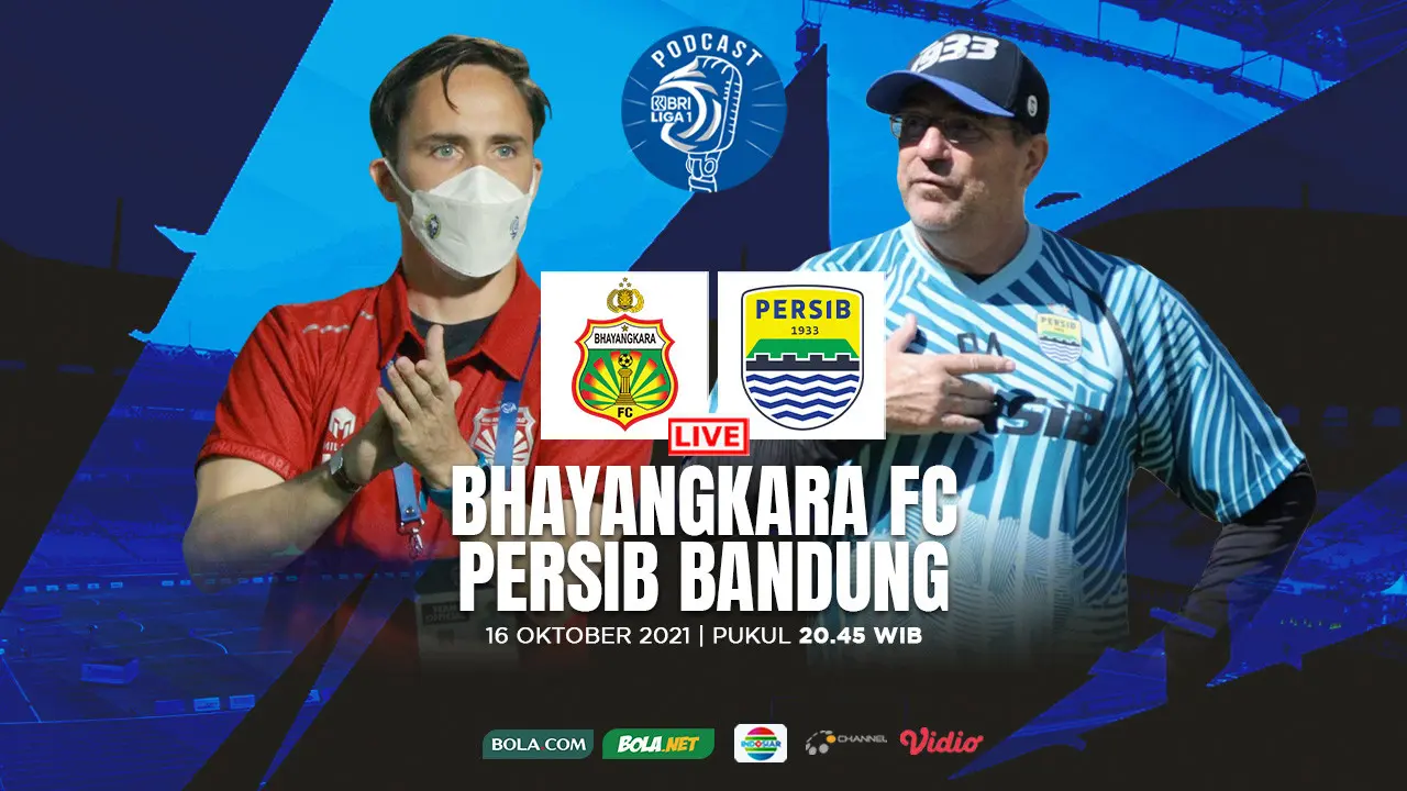 Podcast BRI Liga 1 - Bhayangkara FC Vs Persib Bandung
