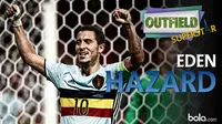 Outfield Superstar Euro 2016_Eden Hazard (Bola.com/Adreanus Titus)