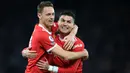 <p>Skor 1-1 pun menjadi hasil dari pertandingan ini. Manchester United kini harus bertengger di posisi keenam klasemen Liga Inggris dengan koleksi 55 poin. Sementara itu, Chelsea tetap kokoh diperingkat ketiga dengan raihan 66 poin. (AFP/Lindsey Parnaby)</p>