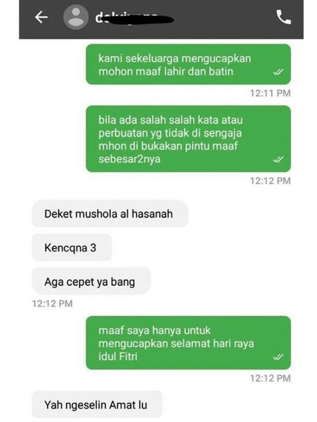 Bikin Garuk Kepala, 8 Chat Tanya Lokasi Driver Ojol dan Penumpangnya