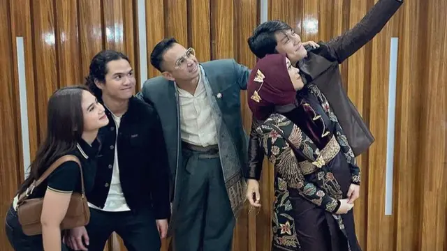 Lesti Kejora Perlihatkan Baby Bump di Kehamilan 7 Bulan saat Hadir di IMA 2024. [@lestikejora]