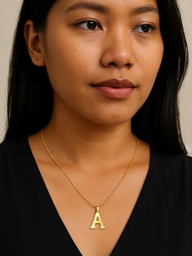 Model kalung emas 3 gram (Image by ChatGPT)