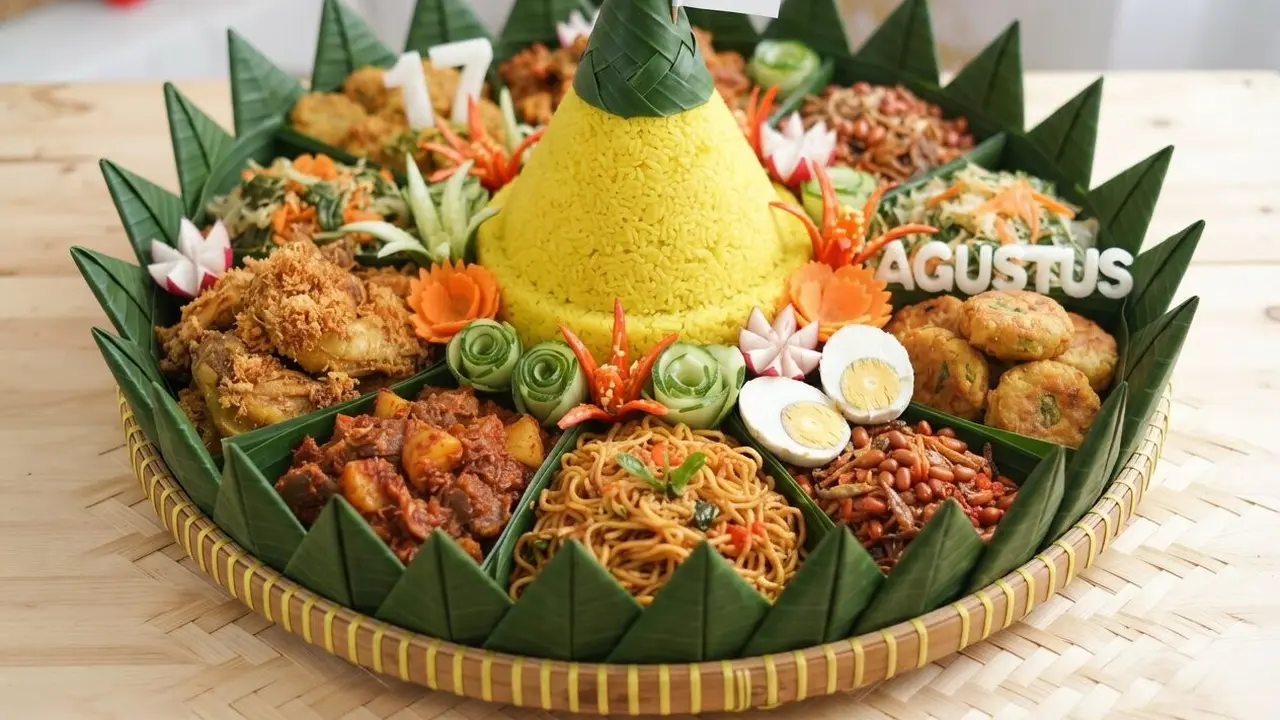 Cara Membuat Tumpeng 17 Agustus yang Cantik