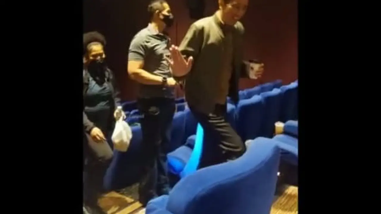 Momen Jokowi Nonton Fast X di Bioskop Bogor. (Dok. Istimewa)