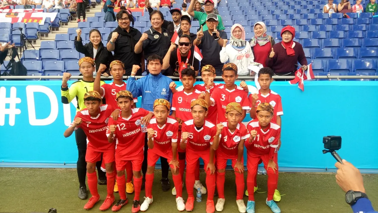 Wakil Indonesia, ASIOP Apacinti di Danone Nations Cup (Liputan6.com / Jonathan Pandapotan)