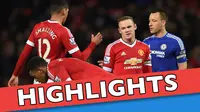 Video highlights Premier League Inggris antara Manchester United melawan Chelsea yang berakhir dengan skor 0-0, Selasa (29/12/2015).