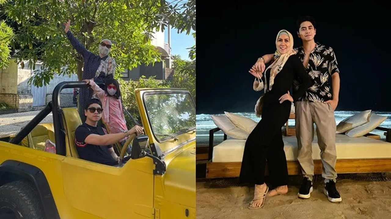 6 Potret Venna Melinda dan Athalla Naufal Liburan di Bali, Seru Banget