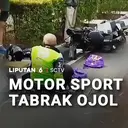 Motor Sport Tabrak Ojol